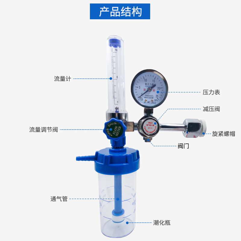 冠悦浮标式氧气吸入器使用方法